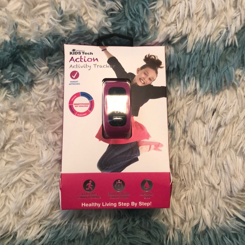 Pink kids Smart watch